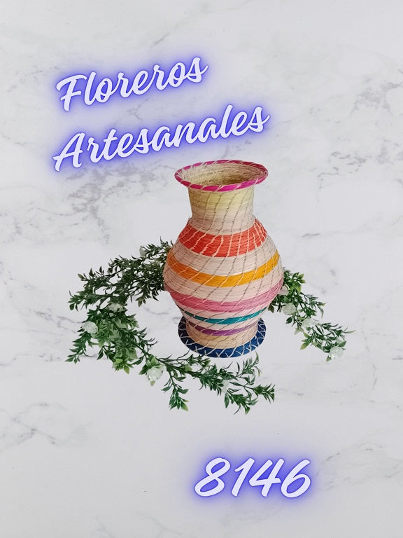 Floreros Artesanales 