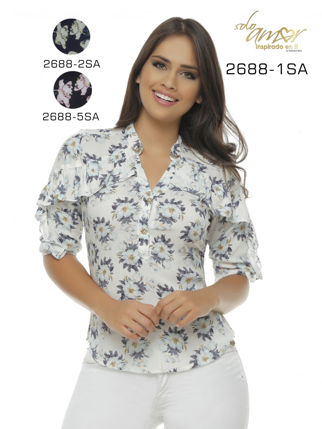 Blusa Moda Colombiana Solo Amor 