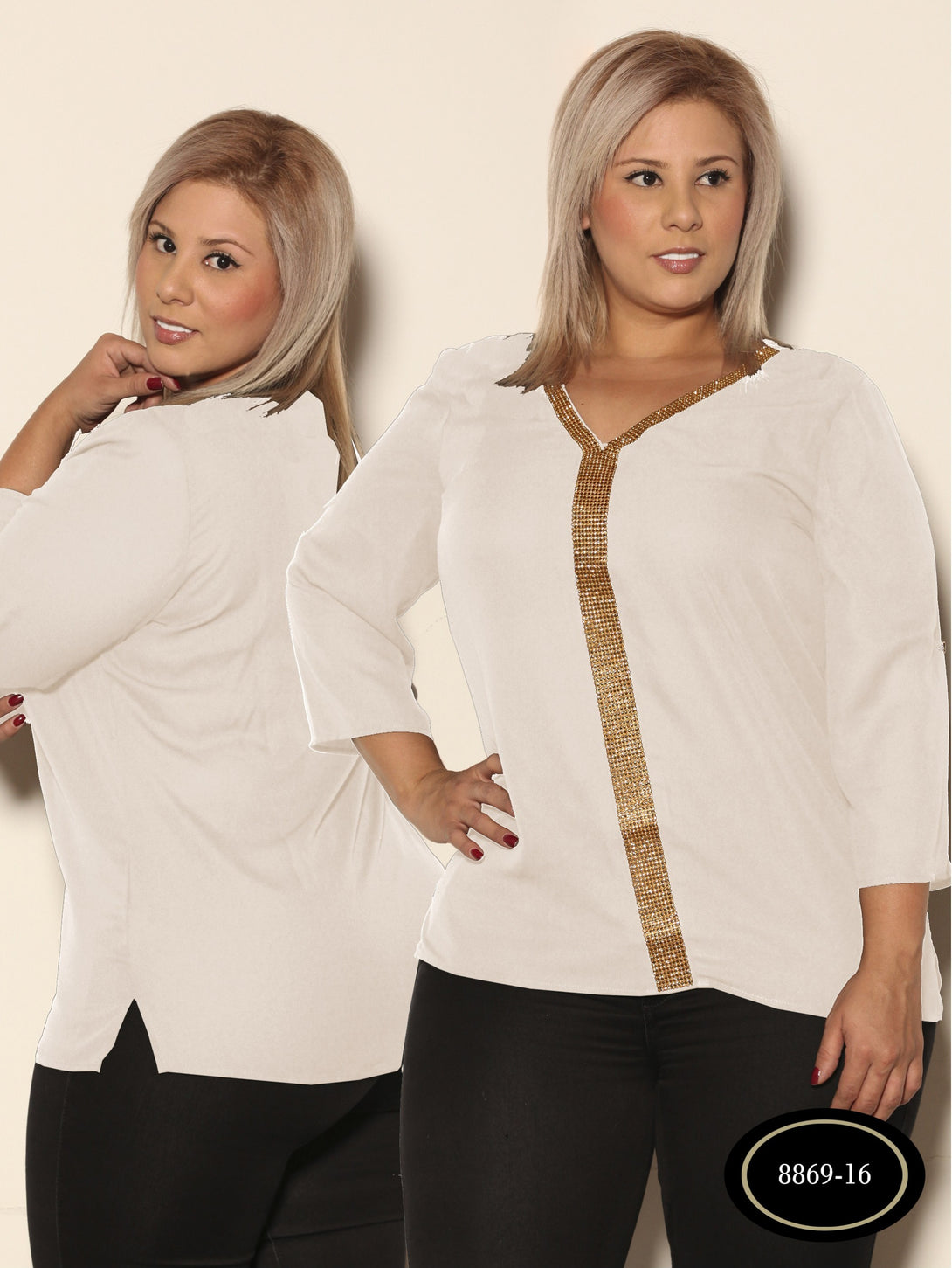 Blusa Moda Azulle Fashion