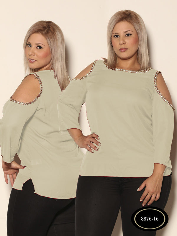 Blusa Moda Azulle Fashion