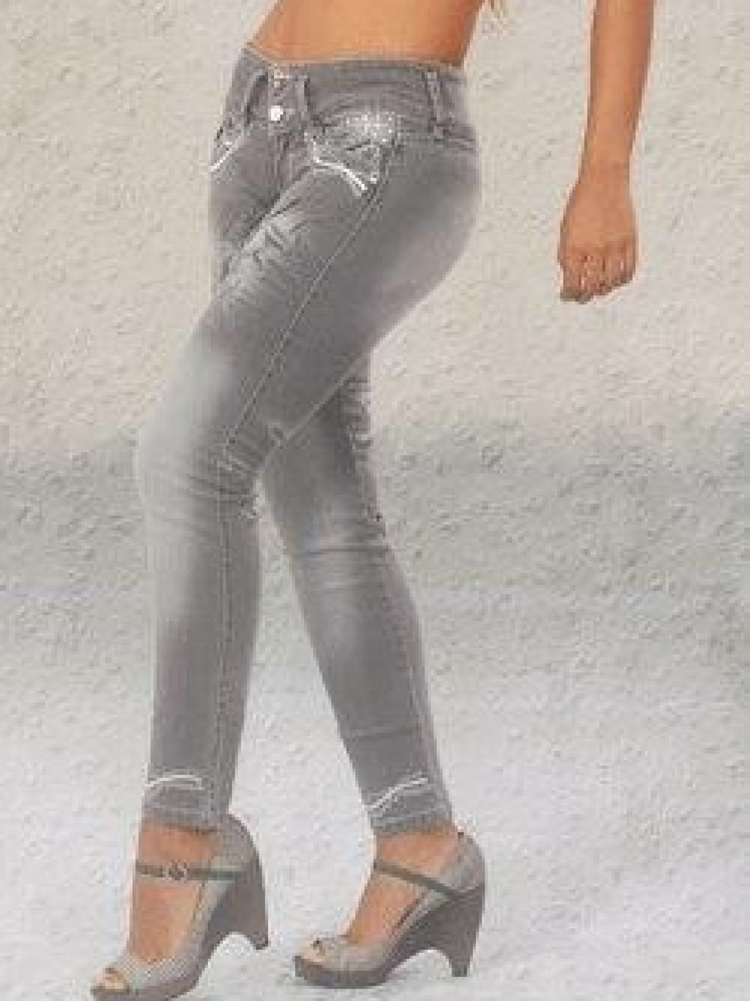 Fashion Women Jeans Capoheira