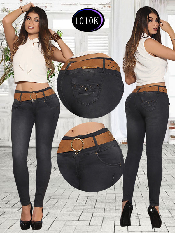 Jeans Levantacola Colombiano Knela 