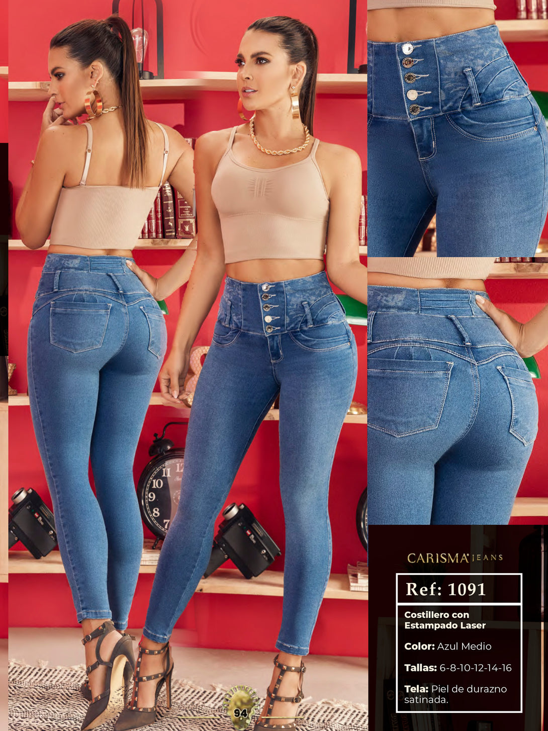Colombian Butt lifting Jean