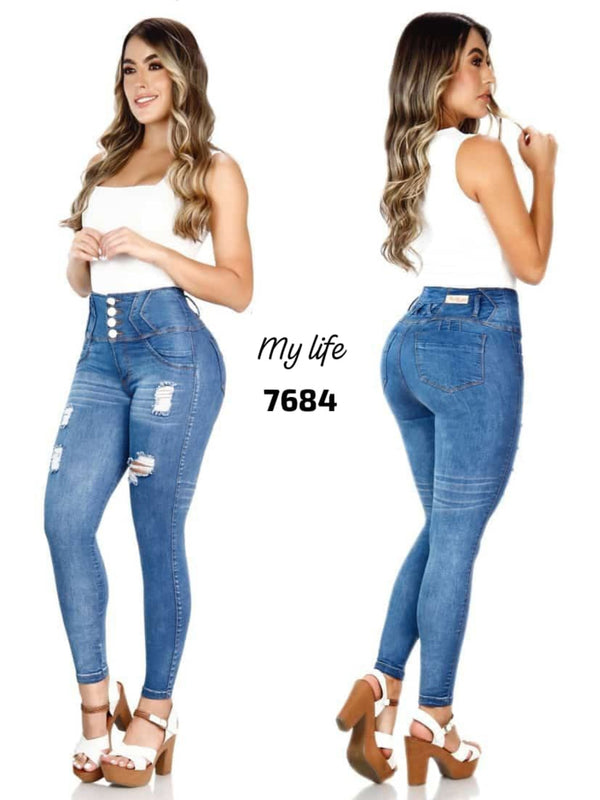Lady Colombian Butt Lifting Jeans
