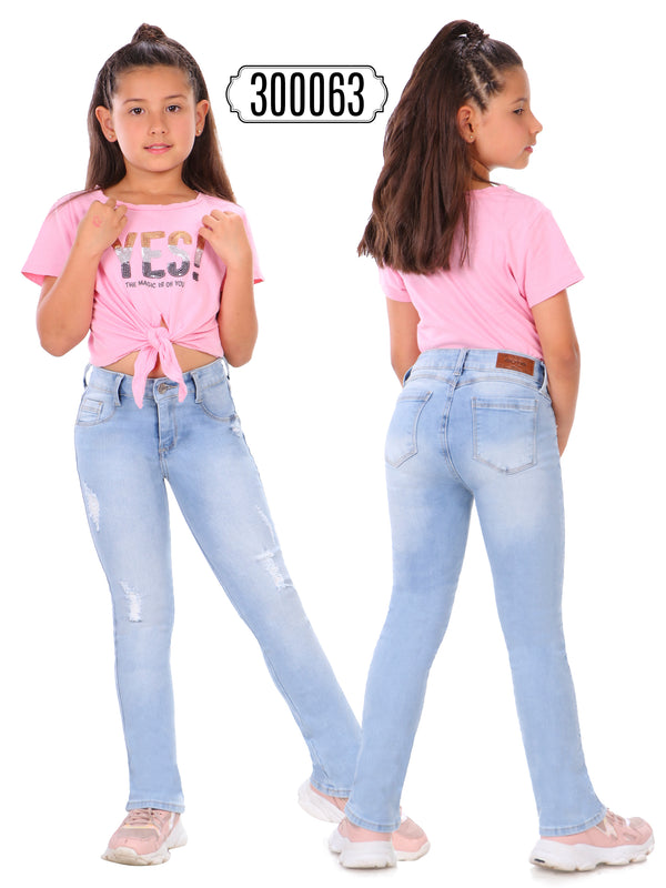 Jeans Colombiano Para Niña