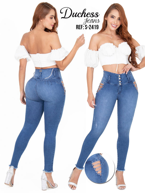Loila Heart's Curves — Colombian Butt Lift Jeans Texas
