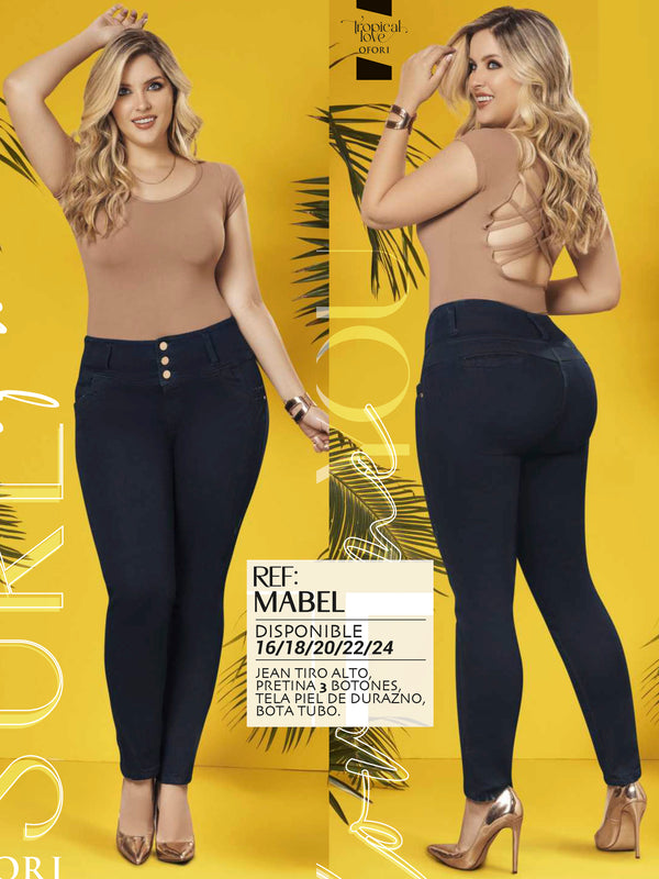 Colombian Butt lifting Plus Size Jean 